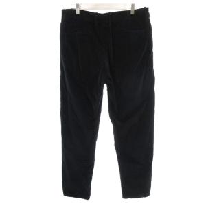 EMPORIO ARMANI パンツ スラックス EU50 紺 ネイビー タック入り フルレングス /NL ECF001