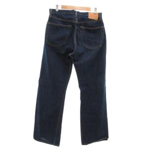 DENIME Lot H012 デニムパンツ ジーンズ W34L36 インディゴブルー ボタンフライ ストレートレッグ