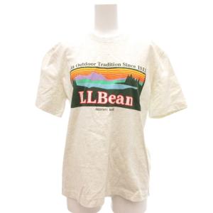 タグ付き Tシャツ M ライトグレー 半袖 グラフィックプリント ラウンドネック /NL ECG001