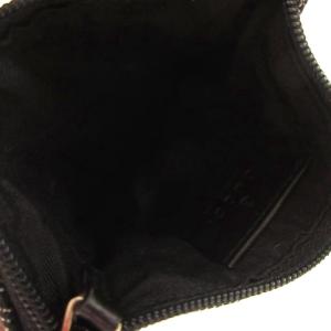 GUCCI 美品 742461699 コインケース ダークグレー GGキャンバス ジッパー開閉 /HW ECG003
