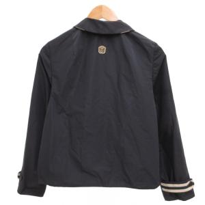 MAX MARA WEEKEND LINE リバーシブル ジャケット ボーダー 36 紺 ネイビー 白 ホワイト /JS ECG003