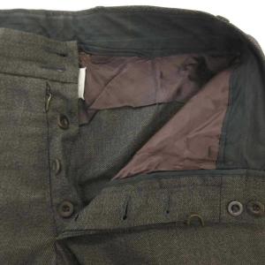 Martin Margiela 10 パンツ スラックス ウール センタープレス 44 ダークブラウン /YJ ECG003