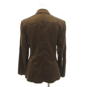 DKNY スーツ セットアップ 4 茶 ブラウン シングル パッチポケット スラックス /HW ECG003