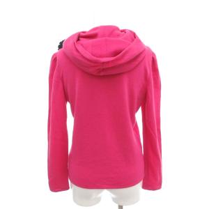 VALENTINO GARAVANI 美品 セーター ニット ピンク オフタートルネック 長袖 花モチーフ装飾 /IL ECF004