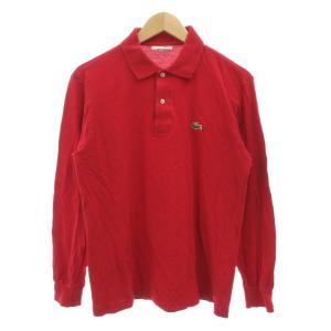 シュミーズ CHEMISE ヴィンテージ ポロシャツ 4 赤 レッド 長袖 /NU ECF004