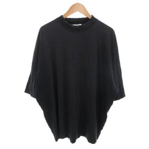 オーバーサイズモックネックTシャツ 半袖 L 紺 ネイビー JSUO706022 /GV ECG005