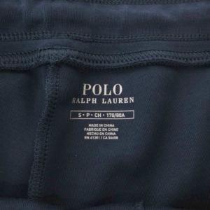 POLO RALPH LAUREN パンツ S ショート ハーフ丈 紺 ネイビー ドローストリング /ML ECE006