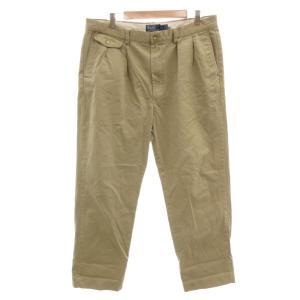 チノパンツ パンツ スラックス 36/32 ベージュ フルレングス /NL ECE006