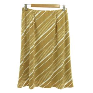 定価41800円【新品】レディース40ランバンスポール 中綿キルトスカート茶 LANVIN ランバン-スカート 40 茶 ブラウン ロングスカート /SC ECE006