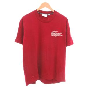 美品 Tシャツ FR5 赤 レッド 半袖 ロゴ /NL ECE006