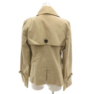 BURBERRY BLUE LABEL ショート トレンチコート 38 ベージュ ダブルブレスト /SJ ECG006