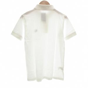 FRED PERRY タグ付き ヴィンテージ ポロシャツ M 白 ホワイト 半袖 /ML ECG006
