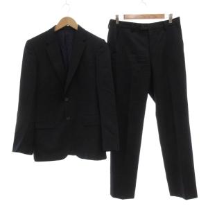 スーツ セットアップ ジャケット パンツ M ダークネイビー 2B /SX ECF006