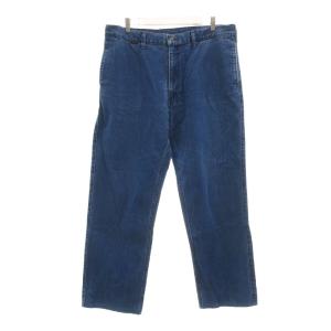 大きいサイズ デニムパンツ ジーンズ ストレート XL インディゴブルー フルレングス /SX ECF006