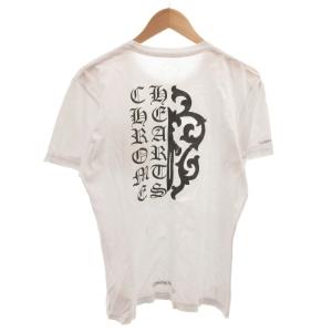 【確実正規品】CHROME HEARTS Tシャツ ホワイト M 鑑定済み CHROME HEARTS クロムハーツ-Tシャツ プリント M ホワイト（2026/07/18