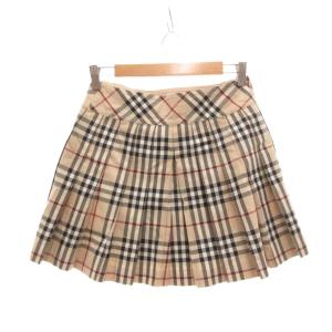 BURBERRY BLUE LABEL バーバリー-プリーツスカート ノバチェック ミニ