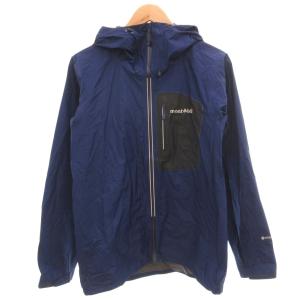 トレントフライヤー ジャケット マウンテンパーカー ゴアテックス ジップアップ ナイロン ロゴ M 青