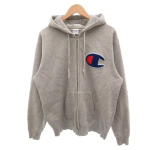 パーカー XX-LARGE グレー ジップアップ