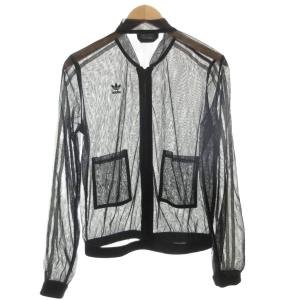 adidas ブルゾン 黒 ブラック シアー 長袖 /SC ECF007