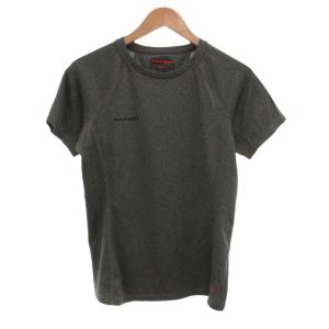 MAMMUT ラグランスリーブ クルーネックTシャツ 半袖 L グレー ポーラテック トレーニング /JI ECF007