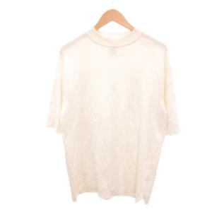 Tシャツ 3 白 ホワイト モックネック 半袖 無地 /IL GY80