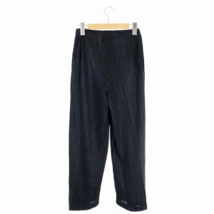PLEATS PLEASE ISSEY MIYAKE ワイドパンツ ウエストゴム プリーツ 1 黒