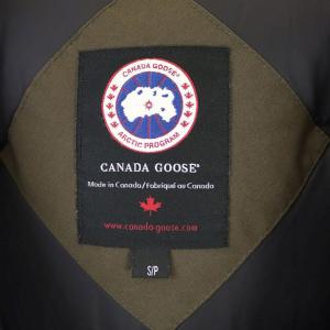 CANADA GOOSE JASPER ミリタリーダウンコート コヨーテファー  S カーキ