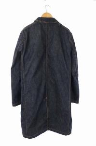 MACKINTOSH ロングコート デニム 背抜き 42 インディゴ