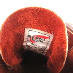 RED WING クラシック モック ワークブーツ オロラセット アイリッシュセッター 羽タグ ショート レースアップ フラット レザー 7.5E