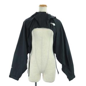 HYKE マウンテンパーカー ナイロン ロゴ S ネイビー NPW195HY