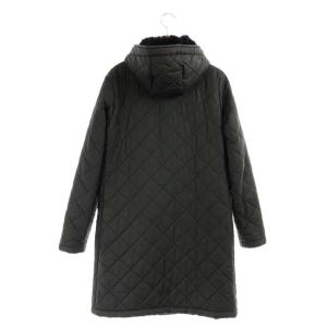 MACKINTOSH キルティングコート 中綿コート アウター ボア 36 黒 ブラック