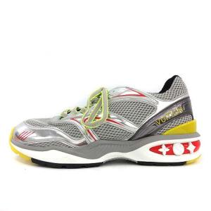 20-21AW LVトレイルライン スニーカー メッシュ メタリック 6.5 シルバー グレー 1A7WK3