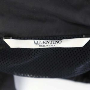 VALENTINO VLTN ナイロンジャケット フード I46 ブラック