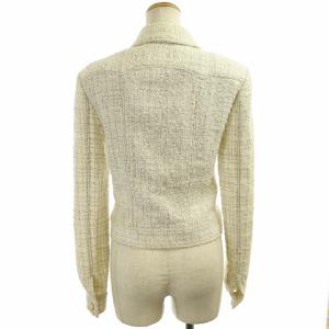 CHANEL 01P テーラードジャケット ツイード ヴィンテージ ココボタン ココマーク フランス製 38