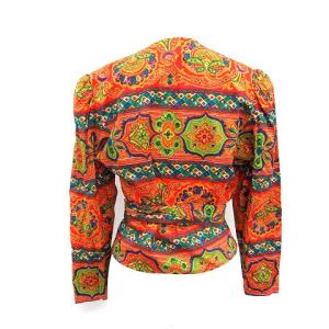 YVES SAINT LAURENT ペイズリーセットアップ  レッド