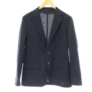 ESTNATION セットアップ クールドッツライトジャケット テーパードパンツ M ネイビー