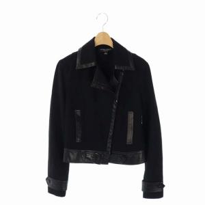 ライダースジャケット ダブル 2 黒