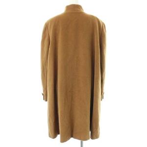 LEONARD 花柄シルクコート 9 ブラウン