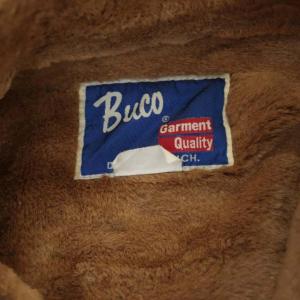 THE REAL McCOY'S BUCO デニムジャケット ジージャン ブルゾン ボア ワッペン M インディゴ 紺 ネイビー