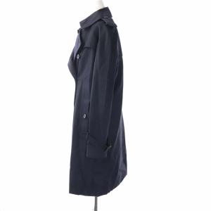 MACKINTOSH ロゴボタントレンチコート 34 ネイビー