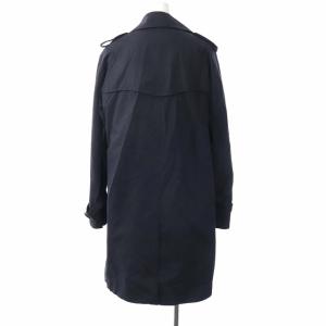 MACKINTOSH ロゴボタントレンチコート 34 ネイビー
