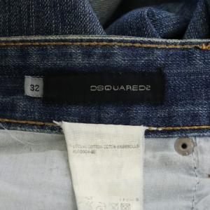 DSQUARED2 06AW デニムパンツ ダメージ加工 32 ブルー
