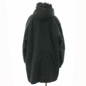 GIVENCHY ファー付モッズコート ライナー チベットラム ブラック