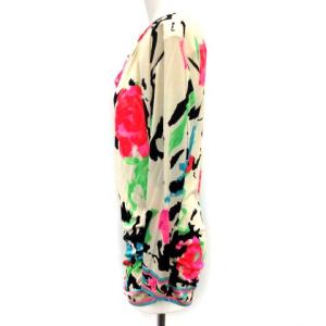 LEONARD シルク花柄プルオーバーカットソー 2 マルチカラー