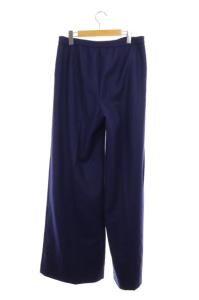 BOTTEGA VENETA ワイドパンツ イージー ストレート 42 紫 パープル