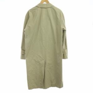 Aquascutum ヴィンテージ バルマカーンコート ステンカラーコート ロング 裏地クラブチェック ベージュ