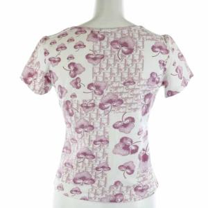 Christian Dior トロッター半袖Tシャツ 40 ホワイト