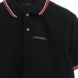 PRADA SPORT 2019年製 ポロシャツ M ブラック
