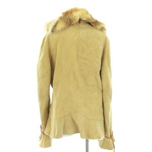 Ermanno Scervino フォックスファームートンコート ベージュ