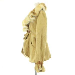 Ermanno Scervino フォックスファームートンコート ベージュ